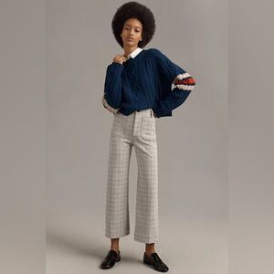 Anthropologie Gray Wide Leg Pants & Jumpsuits